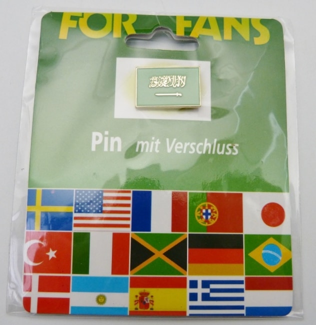 Pin Saudi Arabien