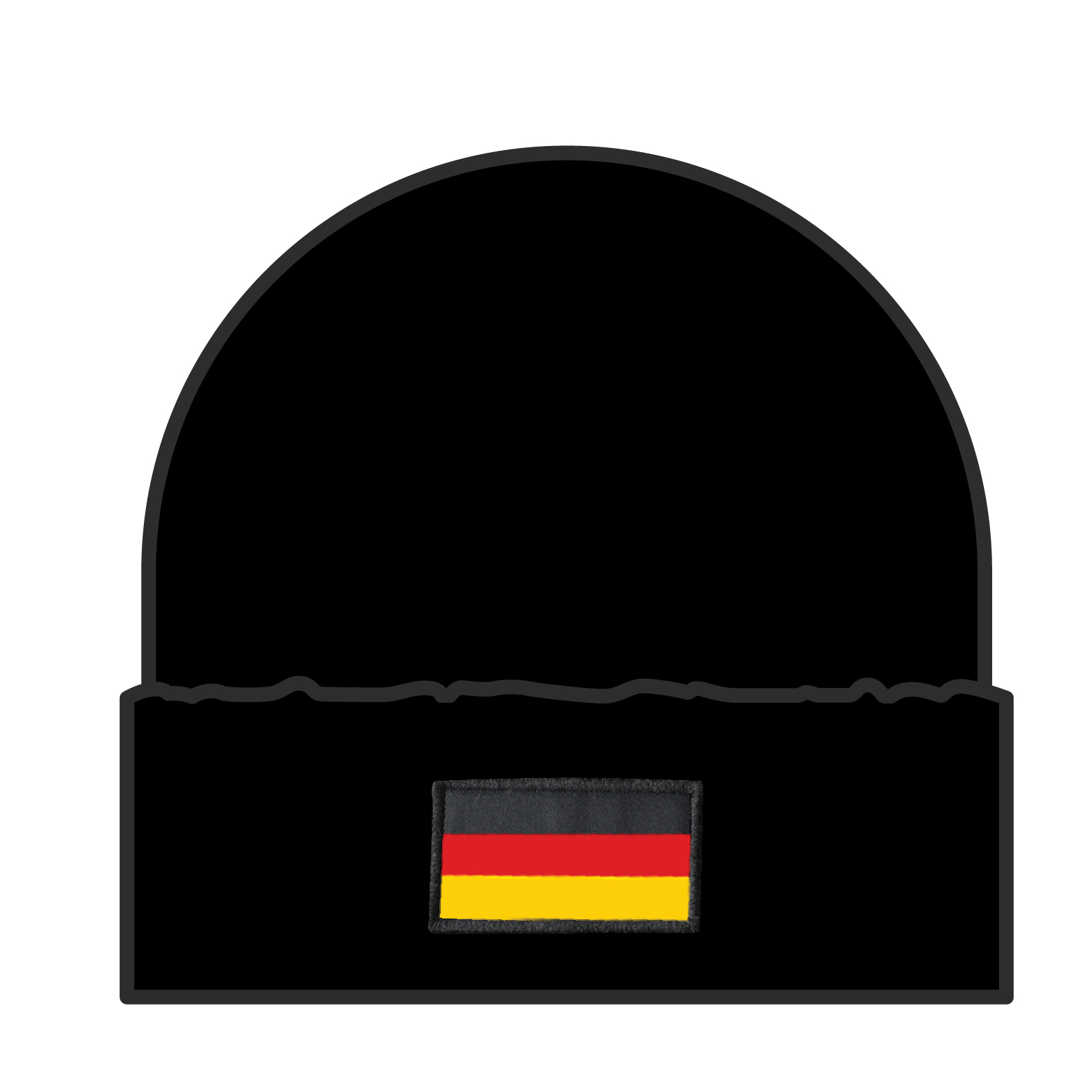 Bronx Deutschland mit Druck Patch