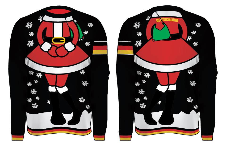 Ugly Sweater Deutschland  Lady Santa