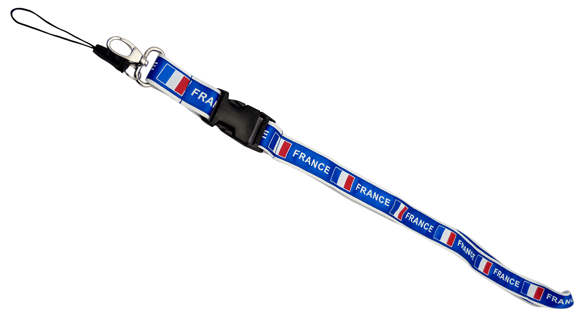 Keyholder / Lanyard Frankreich