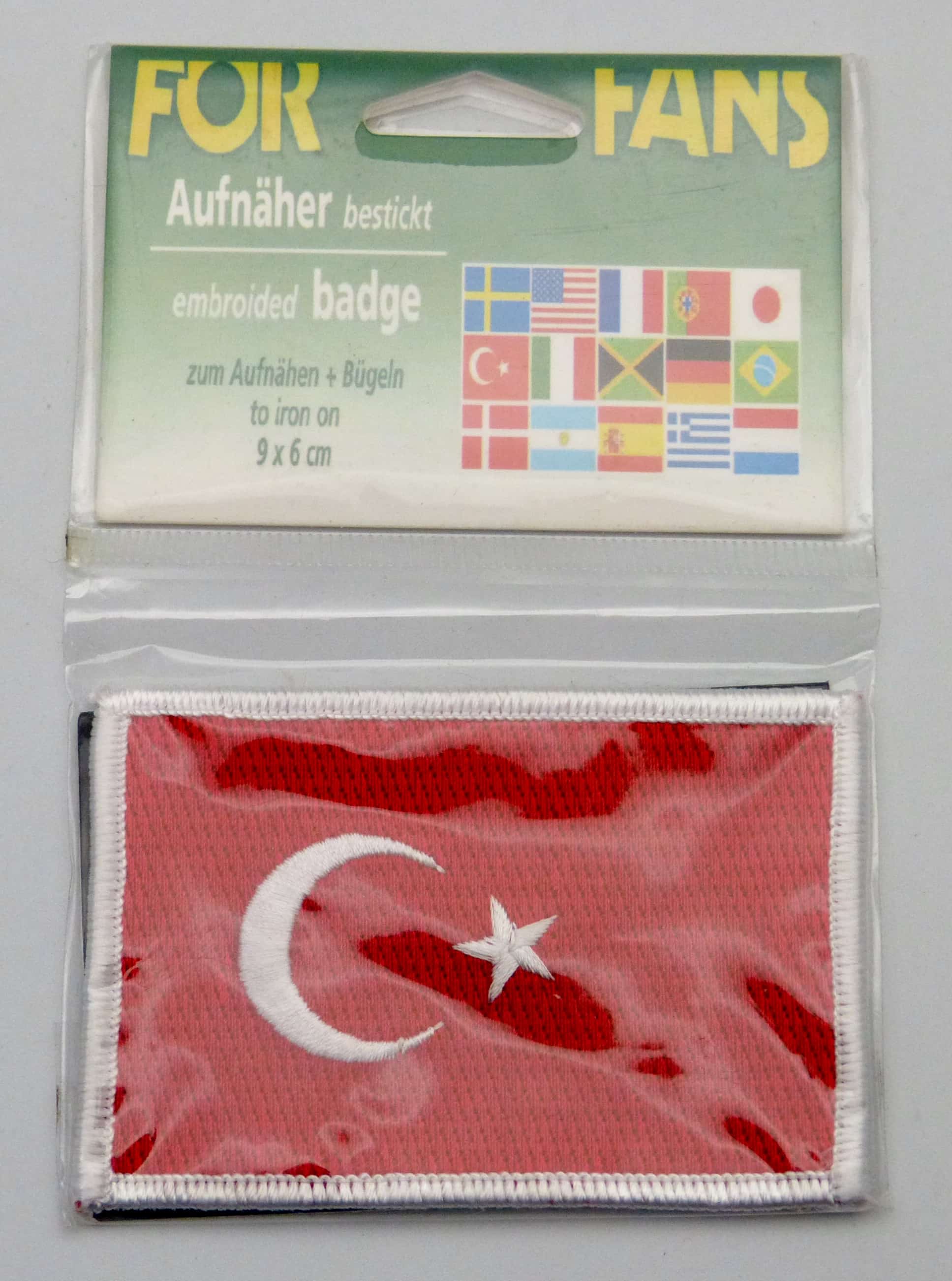 Aufnäher Türkei, Fahne