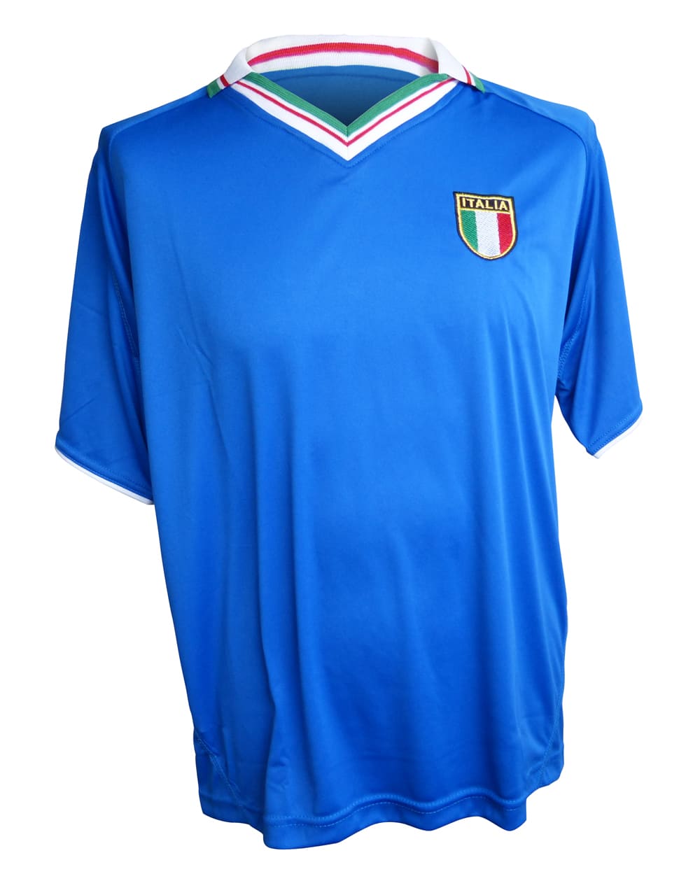 Trikot Italien V-Polo Kragen