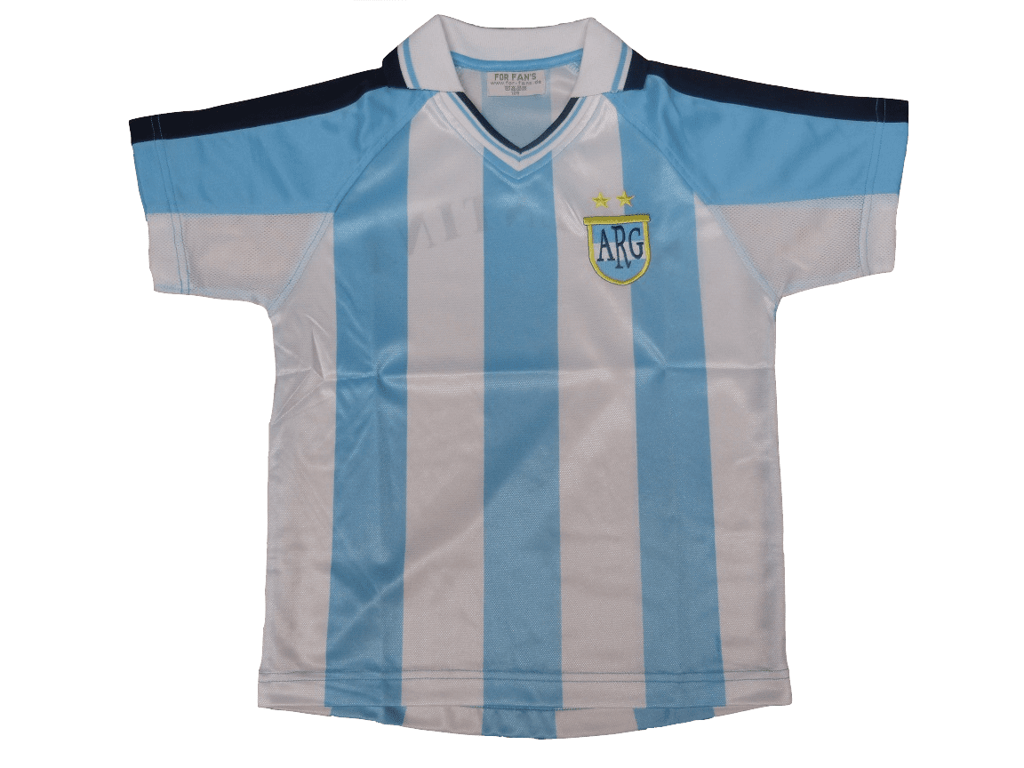 Trikot Argentinien hellblau gestreift