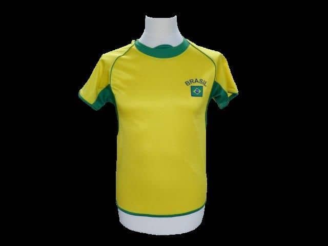 Trikot Brasilien, runder Ausschnitt