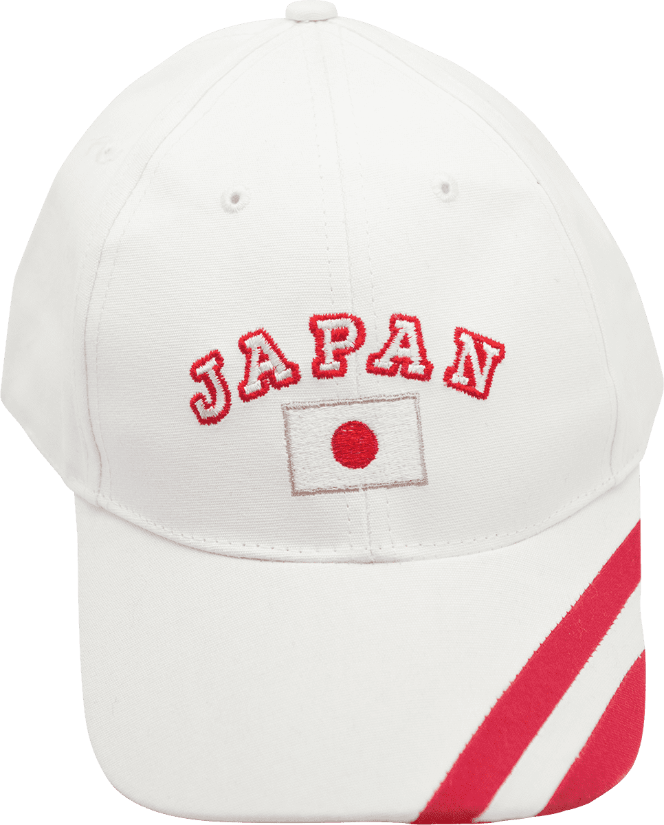 Cap Japan Multicolor weiß