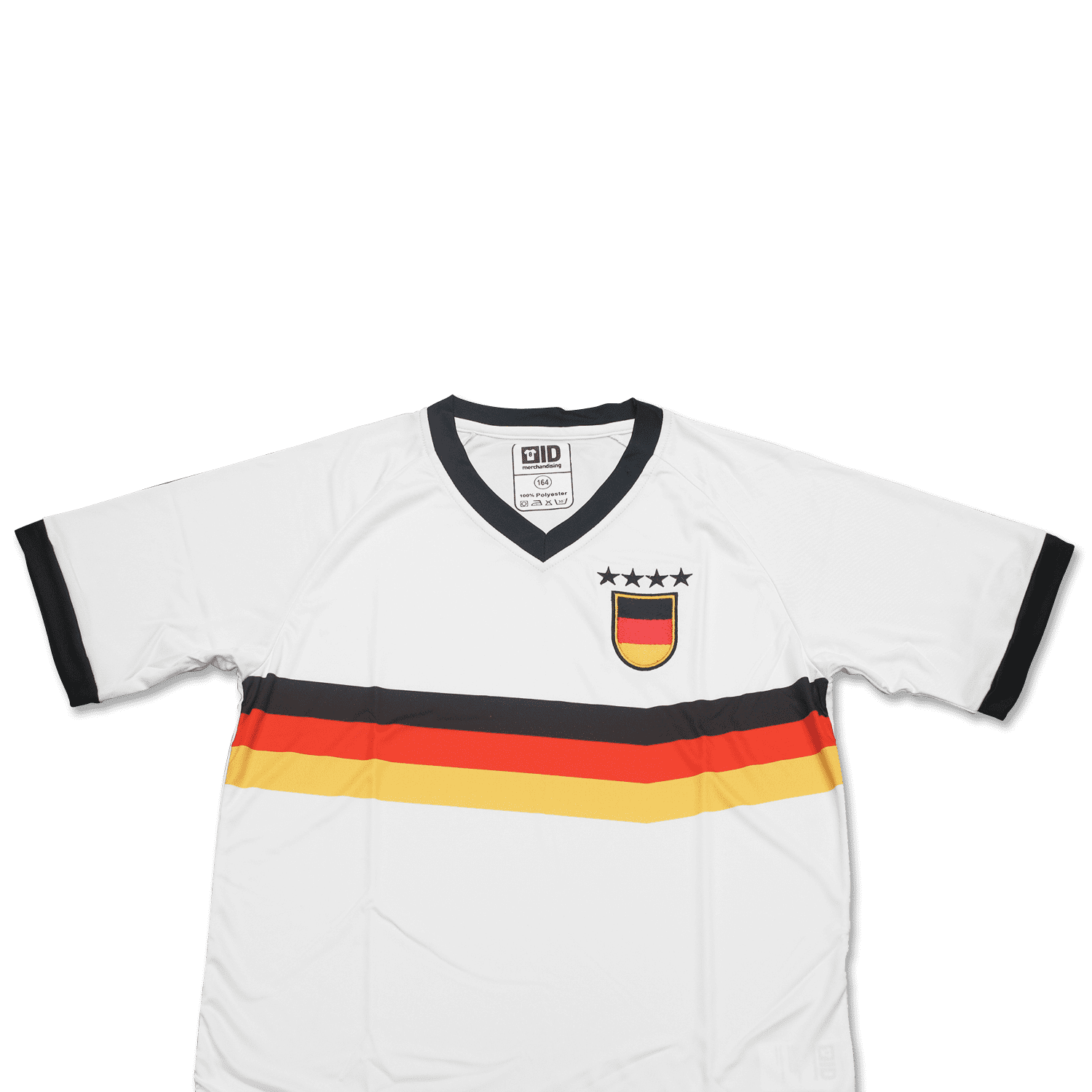 Trikot weiß Streifen - Deutschland