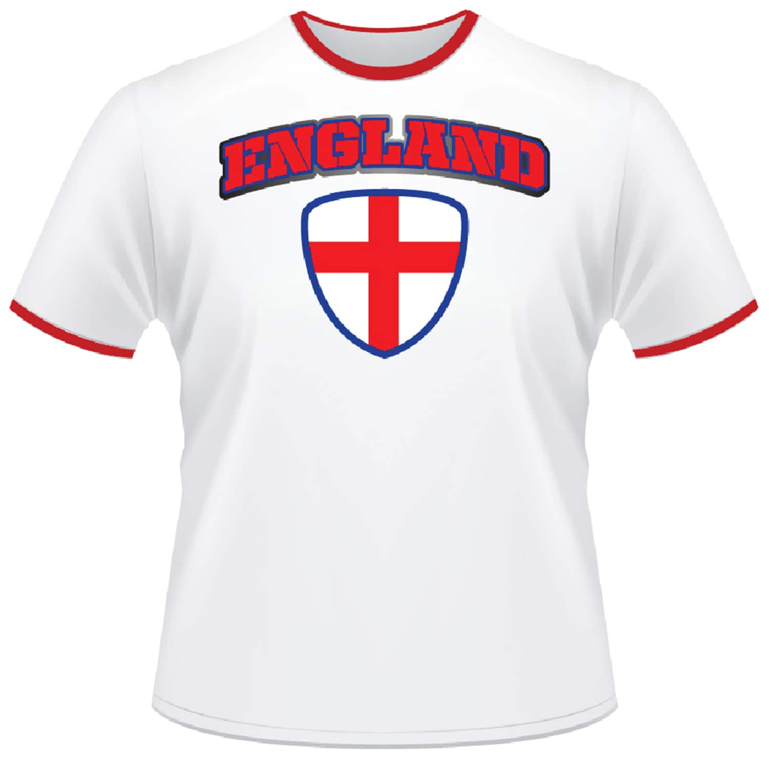 T-Shirt England weiß