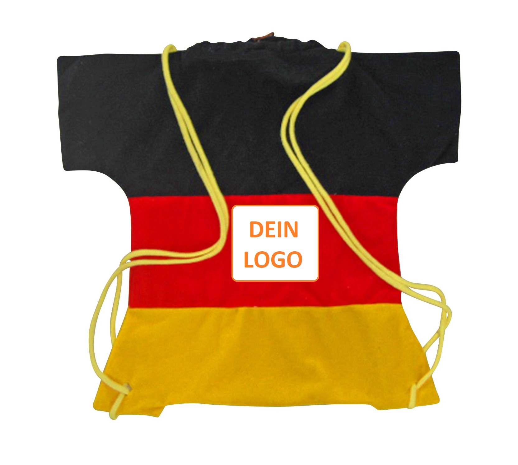Sportbeutel Deutschland Trikotform Promo