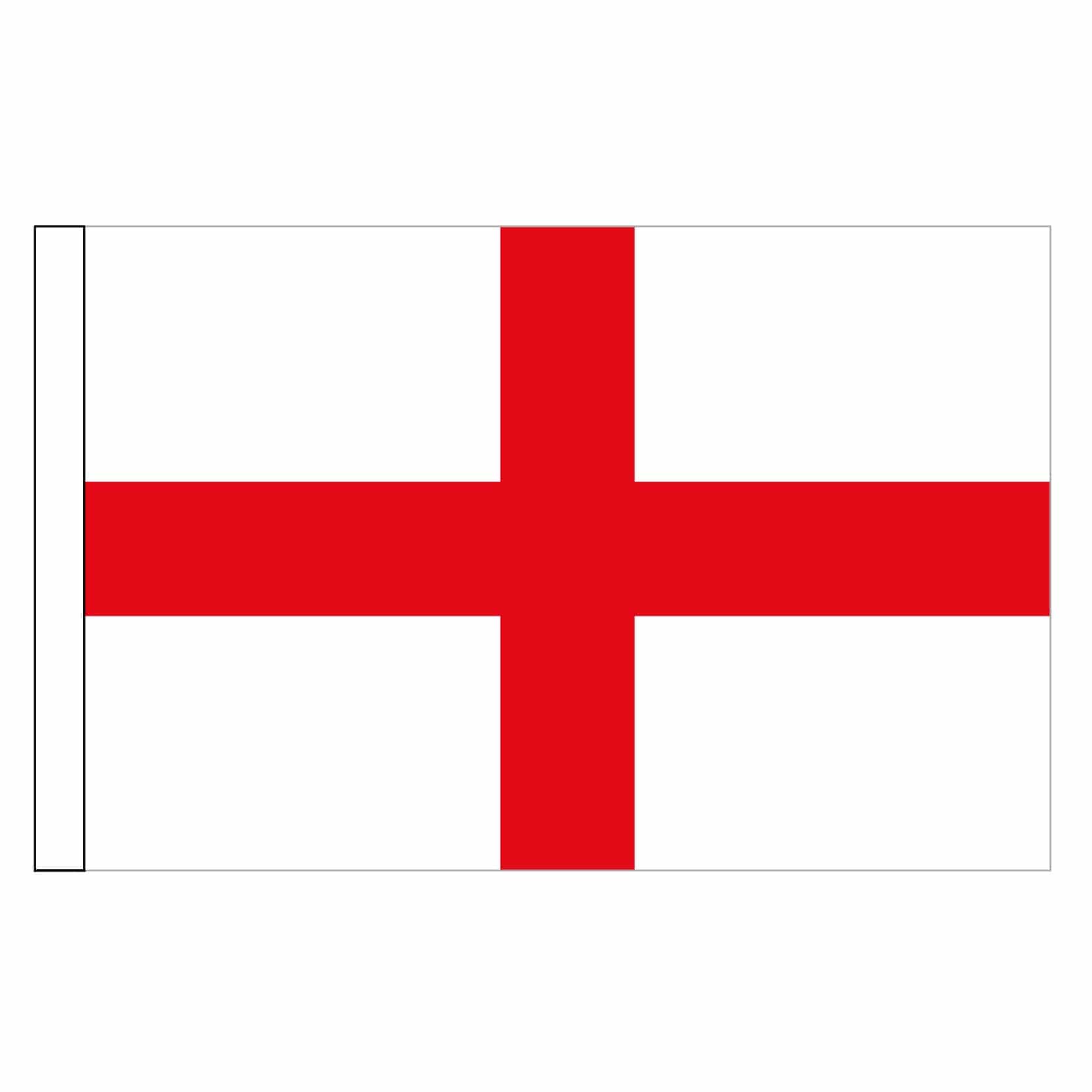 Fahne England 60x90 cm auf Stock