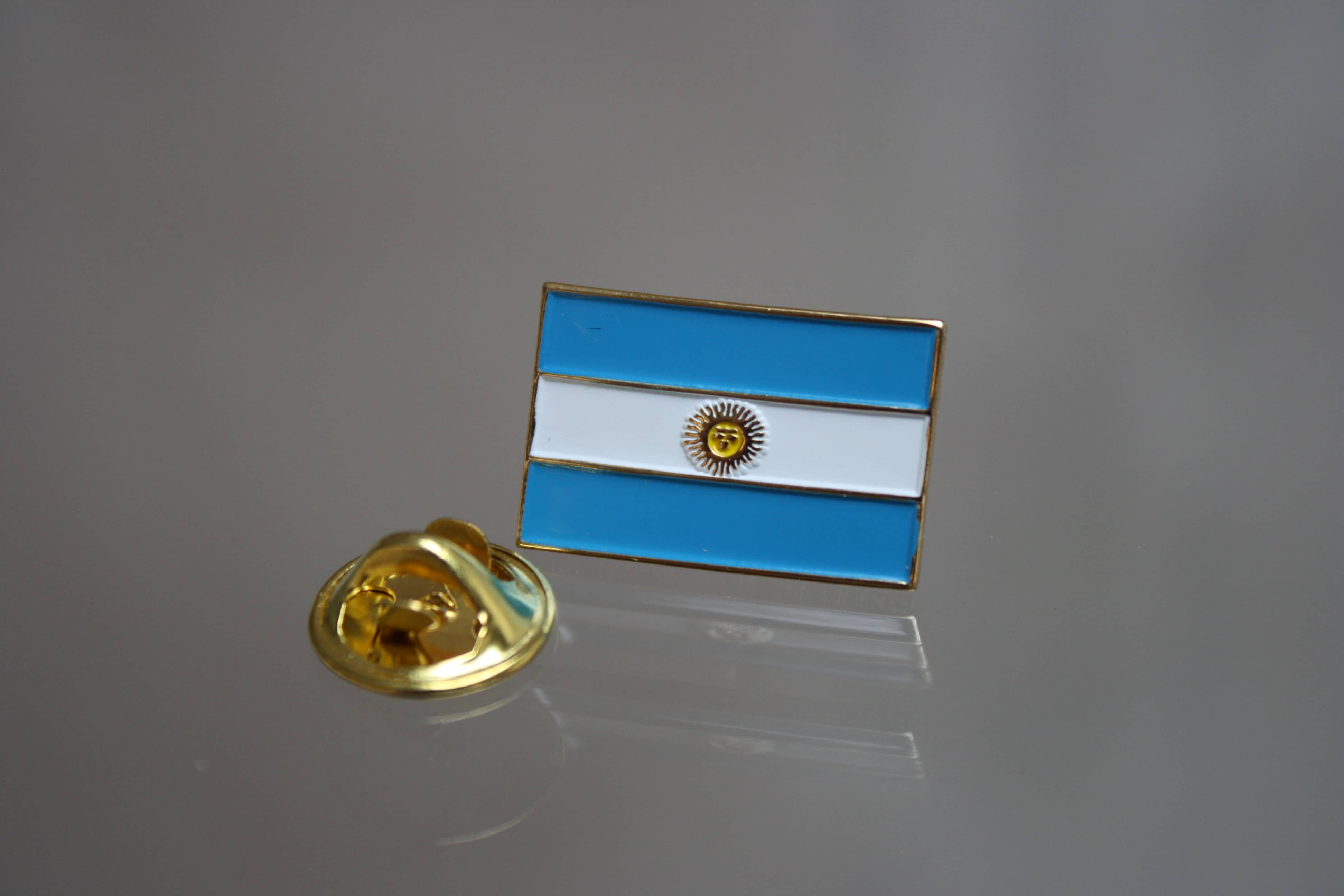 Pin Argentinien, Fahne