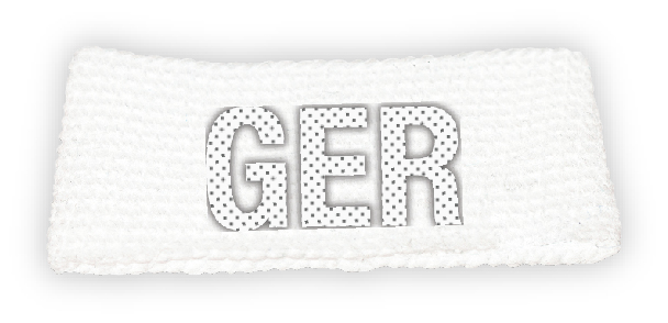 Stirnband Deutschland GER Strass