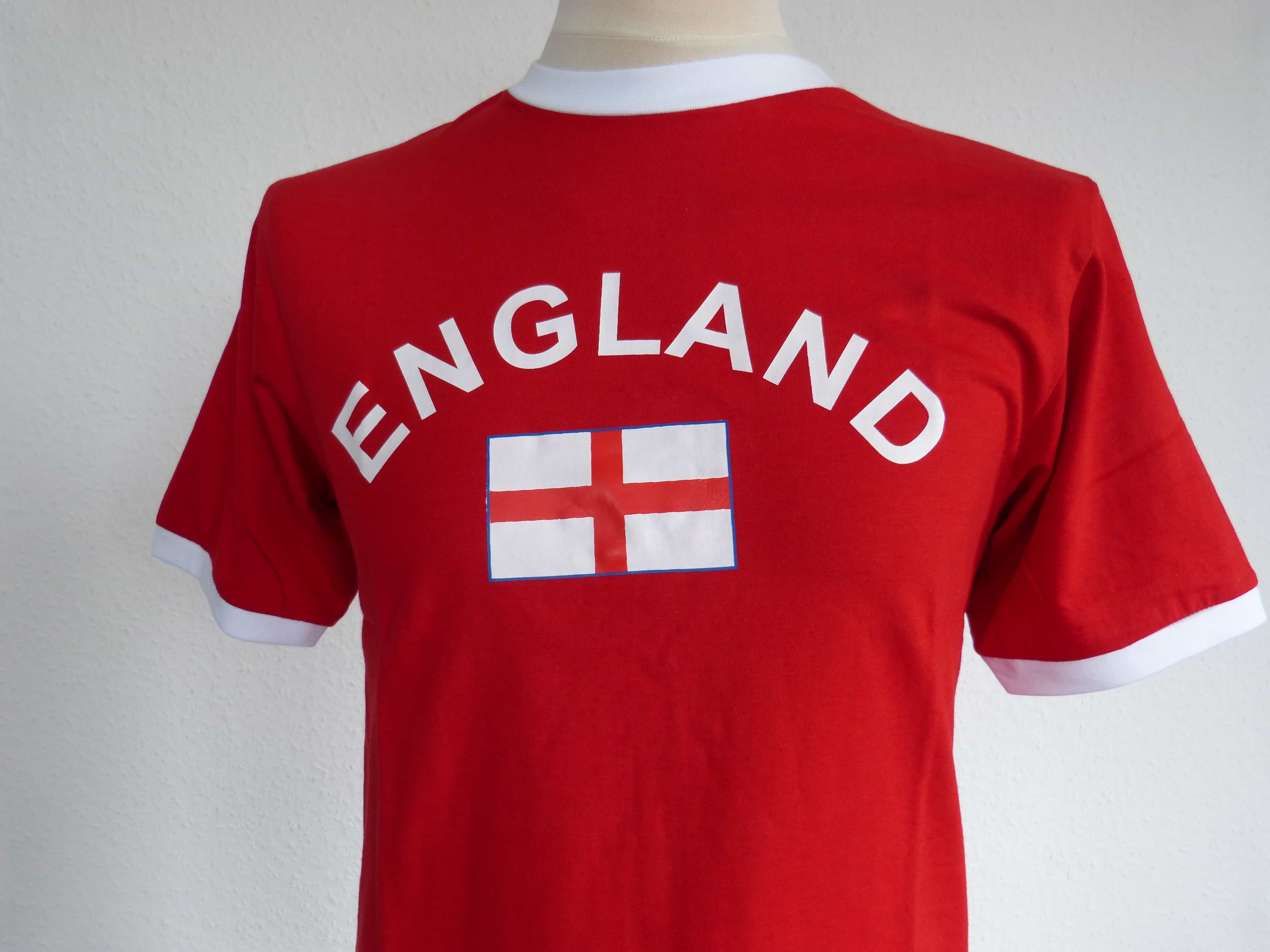 T-Shirt England rot