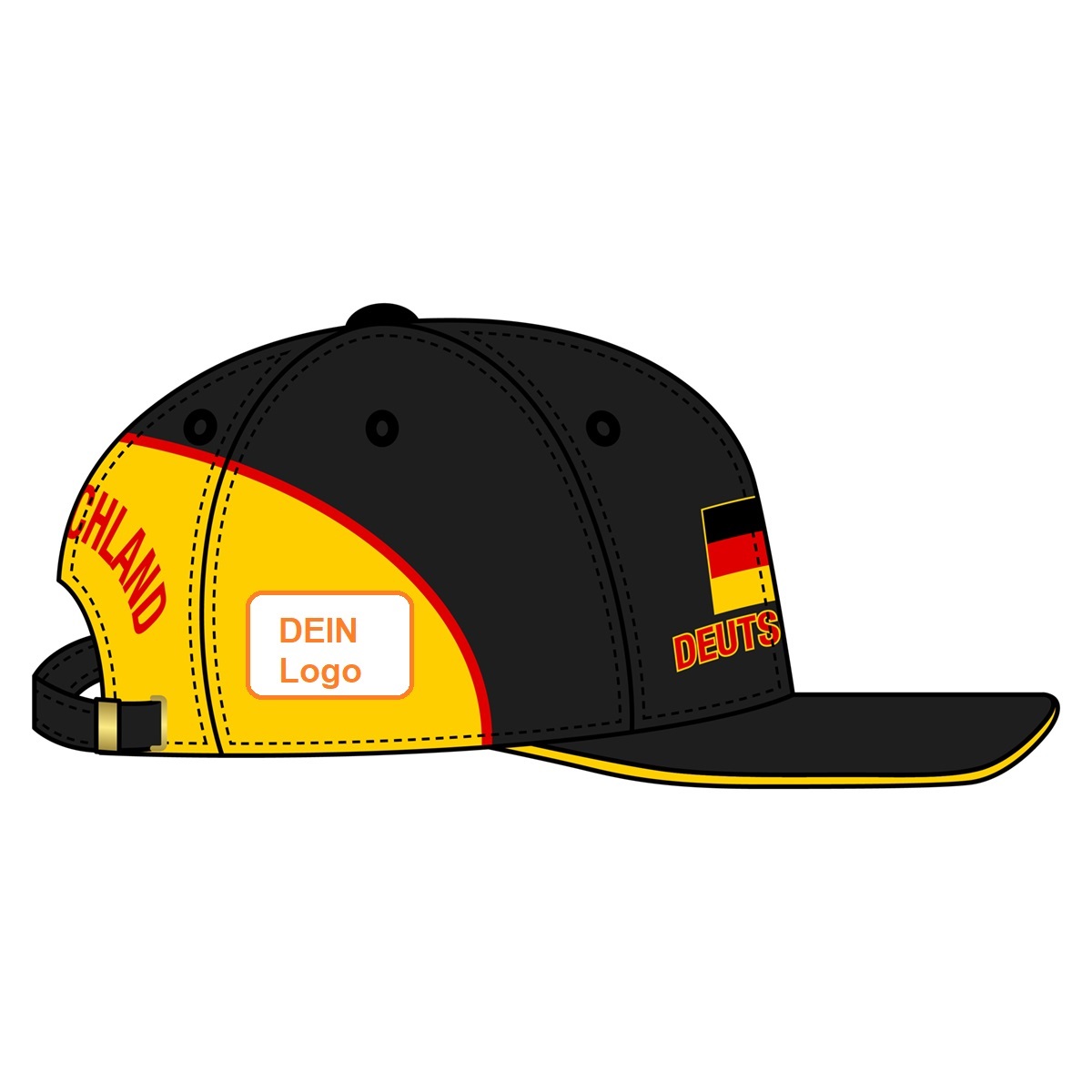 Cap Deutschland Promo Multicolor