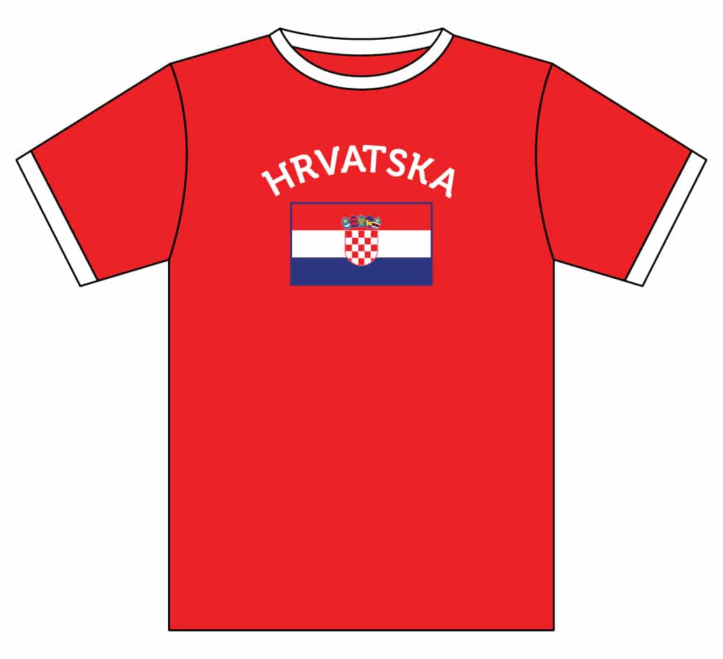 T-Shirt Kroatien Hrvatska Croatia