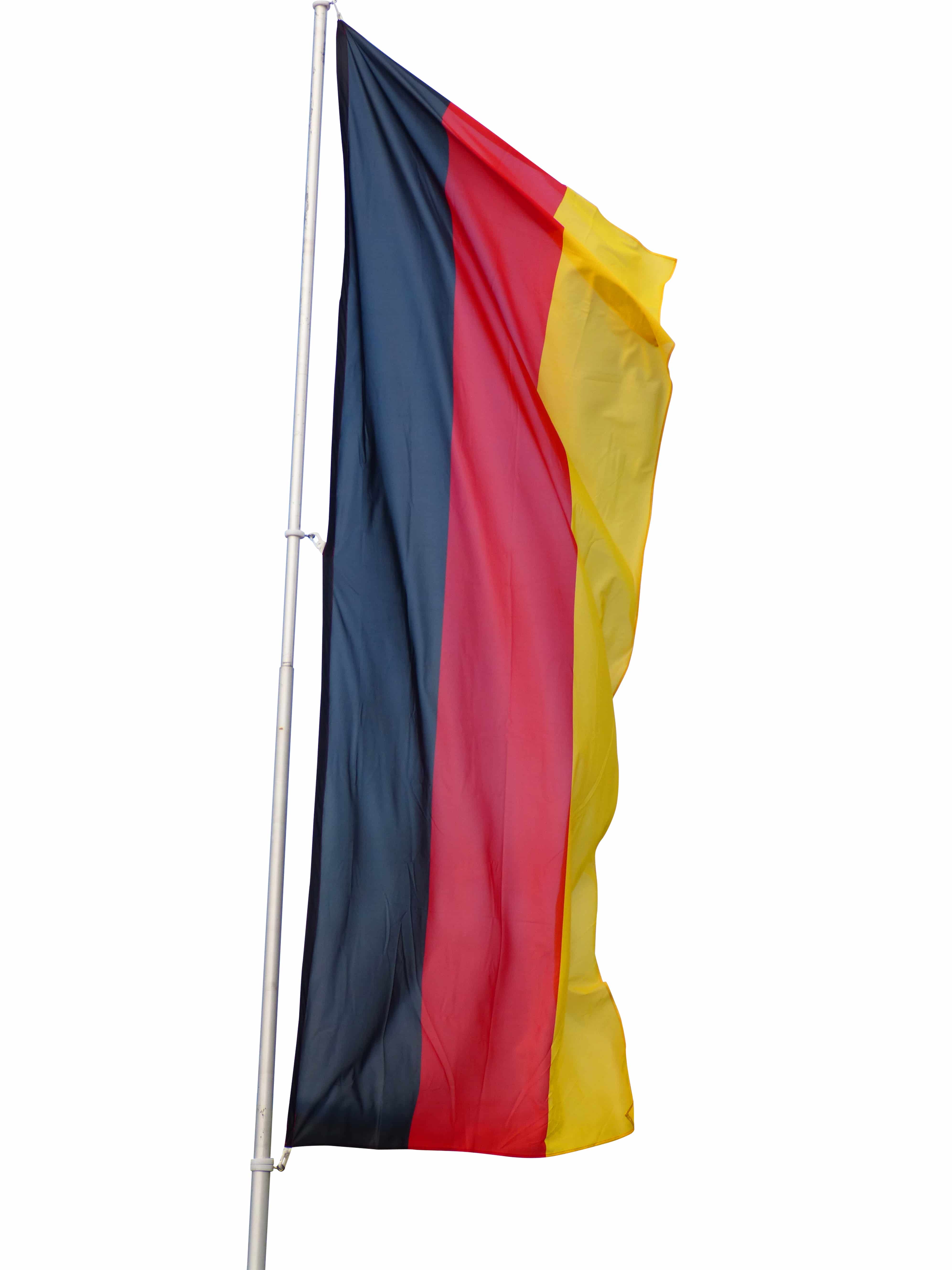 400x150 cm  Mastfahne/ Hissfahne Deutschland ohne Adler