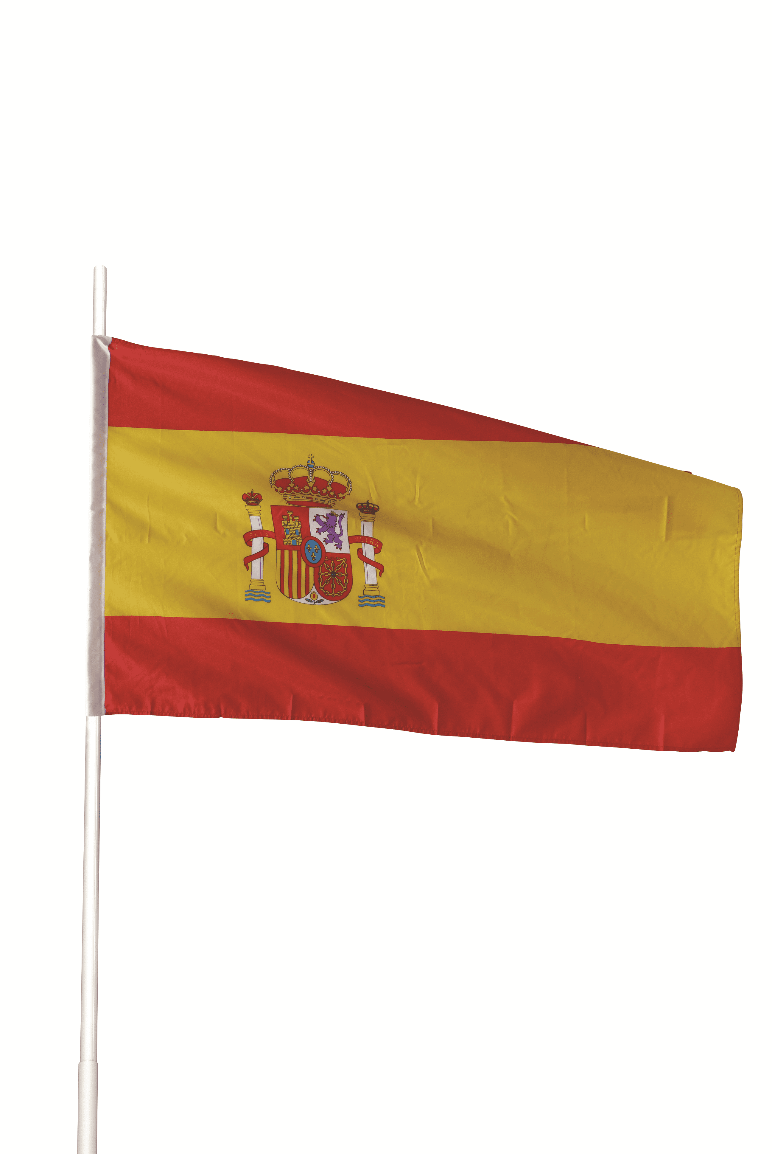 Stockfahne Spanien, 30x45 cm