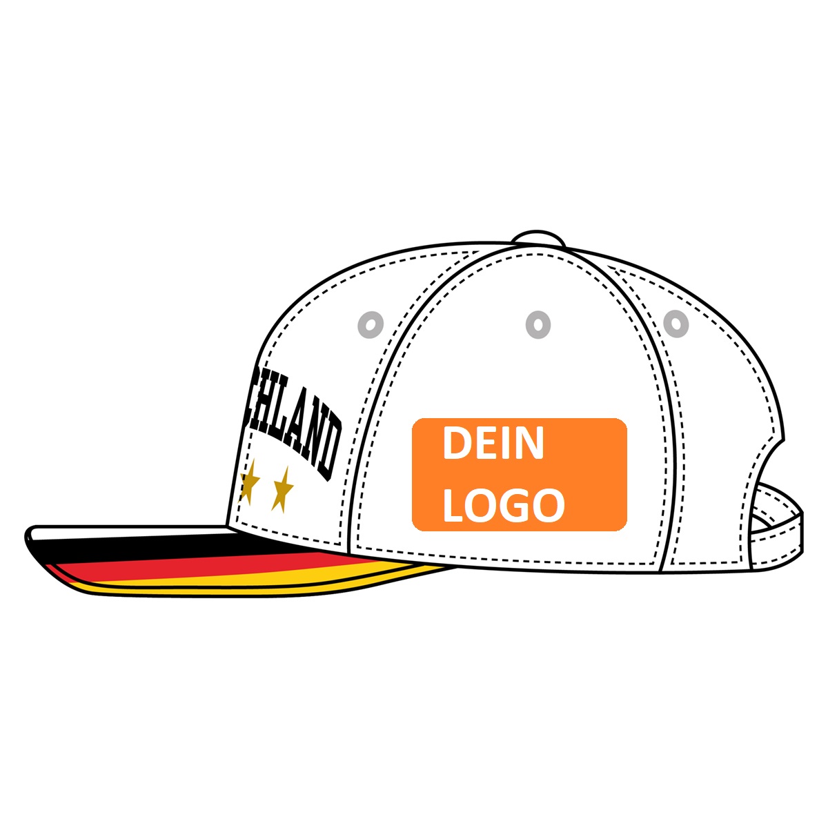 Cap Deutschland Promo 4 Sterne, konfigurierbar